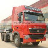 10 Wheels HOWO T7H Tractor Unit 540hp 6*4 Low Price Sale thumbnail-1
