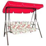 264001 Outdoor Patio Steel Fabric Hammock Swings With Canopy thumbnail-5