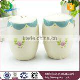 YSpp0007 Elegant Flower Rose Shape Salt and Pepper Set for Dining-table thumbnail-1
