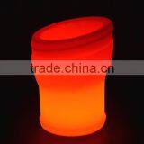 Manufacturer Champagne Bucket/PE Ice Bucket Stand Lighted With Remote Control 16 Mix Changeable Colors L31*W31*H41CM thumbnail-3