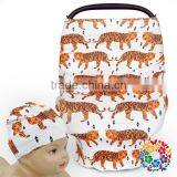 Infant and Toddler Multipurpose New Fox Print Baby Car Seat Cover Canopy thumbnail-2