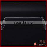 Large Clear Acrylic Monitor PC TV Display Stand Riser Shelf 12mm Thick thumbnail-3