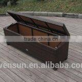 Rattan Outdoor Storage Box thumbnail-2