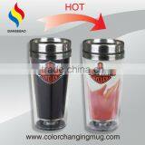 New Top Hot Selling! Hot Color Changing Mug 450ml Stainless Steel Thermo Mug thumbnail-1