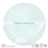 White Decorative Stoneware Salad Plate thumbnail-4