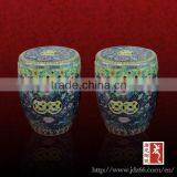 Jingdezhen Porcelain Famille Rose Ceramic Drum Stools thumbnail-1