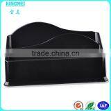 KM-GP32 High Quality Black Acrylic Serving Trays With Handles ,home Storage Organization Storage Acrylic Trays thumbnail-3