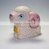 Painting Gift Ceramic Sheep Money Bank BDL015 thumbnail-4