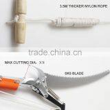 Telescopic Aluminum Pole Pruner Saw for Cutting Branches With Double Wheel thumbnail-4