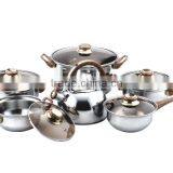 JSD 11PCS Stainless Steel Cookware Set thumbnail-2