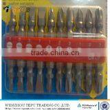 10pcs CR-V Double Screwdriver Bits Set thumbnail-1