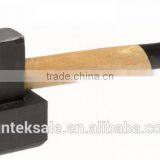 Wood Handle Paving Hammer With Rubber Cover/hammer With Rubber Face thumbnail-1