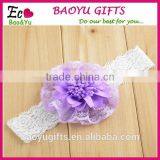 Hot Scolour 10PC Babys Headband Hairband Elastic Wave Point Bowknot Photography thumbnail-5