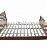 Solid Wood Furniture Bed for Bedroom Set thumbnail-2