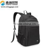 Black Nylon Travel Backpack Laptop Bag thumbnail-3