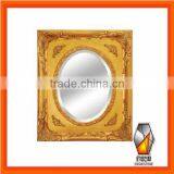 Traditional Wooden Wall Framed Mirror For Decorative