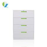 Four Drawer Knock Down Steel Lateral Filing Cabinet With Hanging Bar thumbnail-2