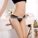 Stock Sey Open Crotch Thongs Underwear Women Crotchless Lace Thong G-string Women V-string Mini Panties Knickers Fashion Briefs thumbnail-3