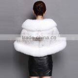 CX-B-M-05F Wholeslae Fashion Ladies Fox Fur Cape /Fox Fur Shawl 2016 thumbnail-6