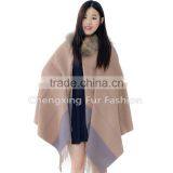 CX-B-P-44E 30% Cashmere 70% Wool Scarf And Shawl Wholesale Women Pashmina Shawls thumbnail-1