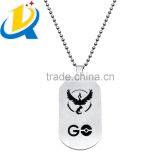 New Design Popular Stainless Steel Pokemon go Custom Necklace thumbnail-1