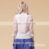 Women Casual Blouse Designs Casual Shirt Images of Ladies Casual Tops thumbnail-3