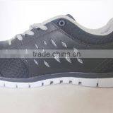 Wholesale Mesh and PU Upper Material Black Men Sport Shoes thumbnail-3