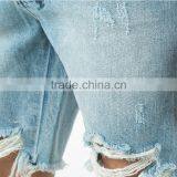Top Design Men's Denim Short Pants Custom Jean Pants Fashion Shorts thumbnail-4