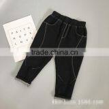 1-7 Years New 2017 Wholesale Autumn Cotton Pockets Boys Girls Pants (pick Size Color) thumbnail-3