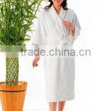 100% Terry Cotton Embroidered Bathrobe thumbnail-1
