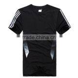 New Fashion Mens Quick Dry Short Sleeve Blank T Shirt 100% Polyester Sport Shirt Tees thumbnail-5