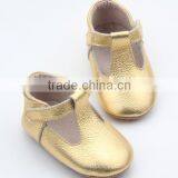 Popular Anti-skid Handmade Soft Leather Baby Shoes thumbnail-5