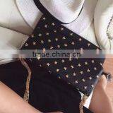 DY0100Z Europea Fashion Ladies pu Leather Rivet Tote Bag Clutch Bag thumbnail-3