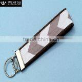 Personalized Monogram Chevron Key Fob thumbnail-3