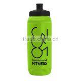 USA Made 16 oz Bike Bottle With Clear View Stripe And Push Pull Cap - BPA-free, FDA Compliant and Comes With Your Logo thumbnail-5