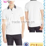 High quality new design men white polo shirt 2015 t shirt good quality