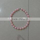 Baby Girl Summer Necklaces Round Pearl Jewelry Pink Kids Clothing Decor 2016 Wholesale Children Clothes Decor thumbnail-4