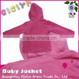 Sweet Cotton Knitting Baby Girl Hoody Jacket thumbnail-2