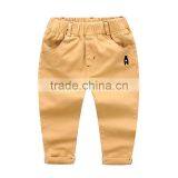 New Style Solid Color Casual Style Cotton Boys Kids Pants thumbnail-5