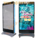 removable led video advertising screens for woman photo