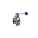 Sanitary Spiral Welded Butterfly Valve thumbnail-1