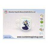 White Porcelain Colour Changing Heat Sensitive Magic Mug Personlized Cup