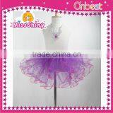 2014 Newest Tutu Girls Cute Lace Ruffle Tube Top and Tutu Skirt Dress With Matching Bow thumbnail-1