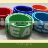 CG-BR345 Perfect Promotional Gift Silicone Slap Bracelet Wristband thumbnail-1