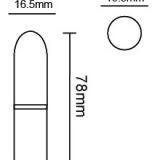 Popular Colorful Custom Aluminium Lipstick Tube thumbnail-2