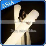 Decorative Inflatable Light Column For Advertising / Inflatable Lighting Tube thumbnail-2