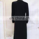 Arabic Front Middle Zipper Abaya Kaftan Designs thumbnail-5