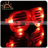 Hot-selling Fashionable LED Flashing Shutter Sunglasses,Light-up Sunglasses,heart-shaped Sunglasses