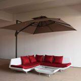 Fancy Commercial Space Saving Willow Rattan / Wicker Hotel Lobby Lounge Furniture thumbnail-3