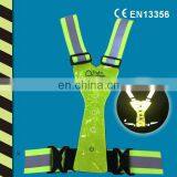 Reflective LED Vest for CE EN 13356